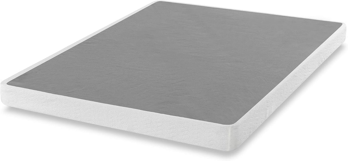 5 Inch Box Spring Low Profile Metal Frame Mattress Foundation, Full Size