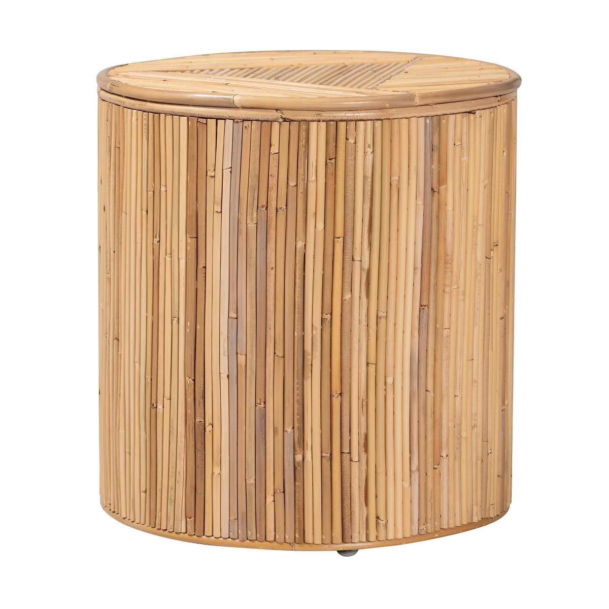 bali & pari Milagra Natural Rattan Coffee Table: Bohemian