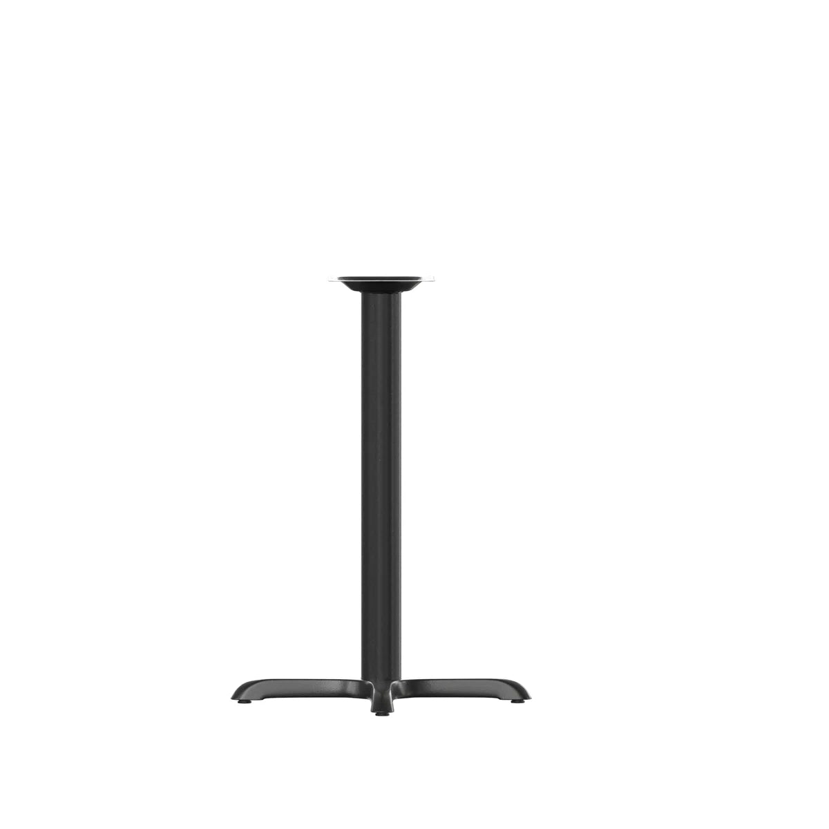Beverly Restaurant Table X - Base with 3" Dia. Table Height Column