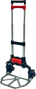 Magna Cart Stair Climbing 6-Wheel Folding Aluminum Hand Truck Dolly Cart with Tote Attachment