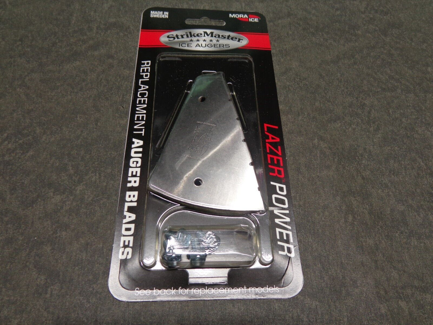 StrikeMaster 9 Inch Stainless Steel Replacement Blades for Lazer Power Augers