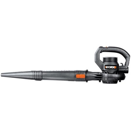 Worx WG506 Blower/Sweeper, 160 cfm, 120 V, 7.5 A, Orange/Black