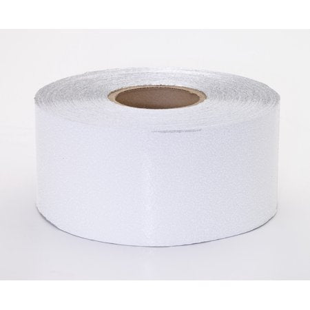 Engineering Grade Retro Reflective Adhesive Tape, 50 yds Length x 2" Width, White