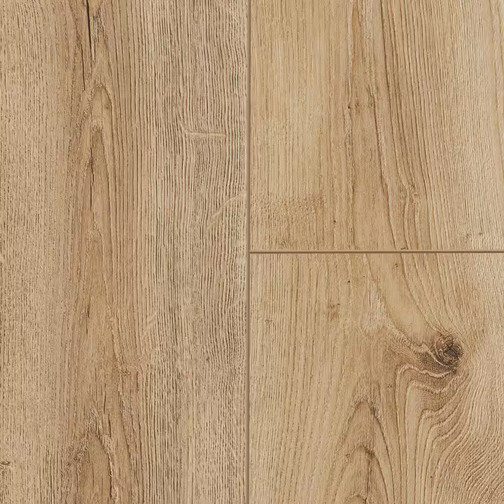 Echols Marsh Oak 15.96 sq ft Laminate Flooring Plank 12mm 7.56" x 50.63"