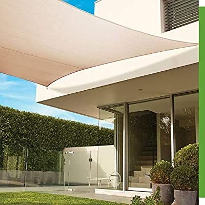 Coolaroo Premium Shade Sail 17'9" Sq Beech