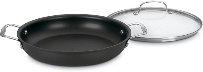 New Cuisinart Chef's Classic™ Nonstick Classic Hard Anodized 12" Everyday Pan w/Medium Dome Cover