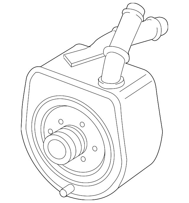 Oil Cooler - Jaguar (AJ810959)