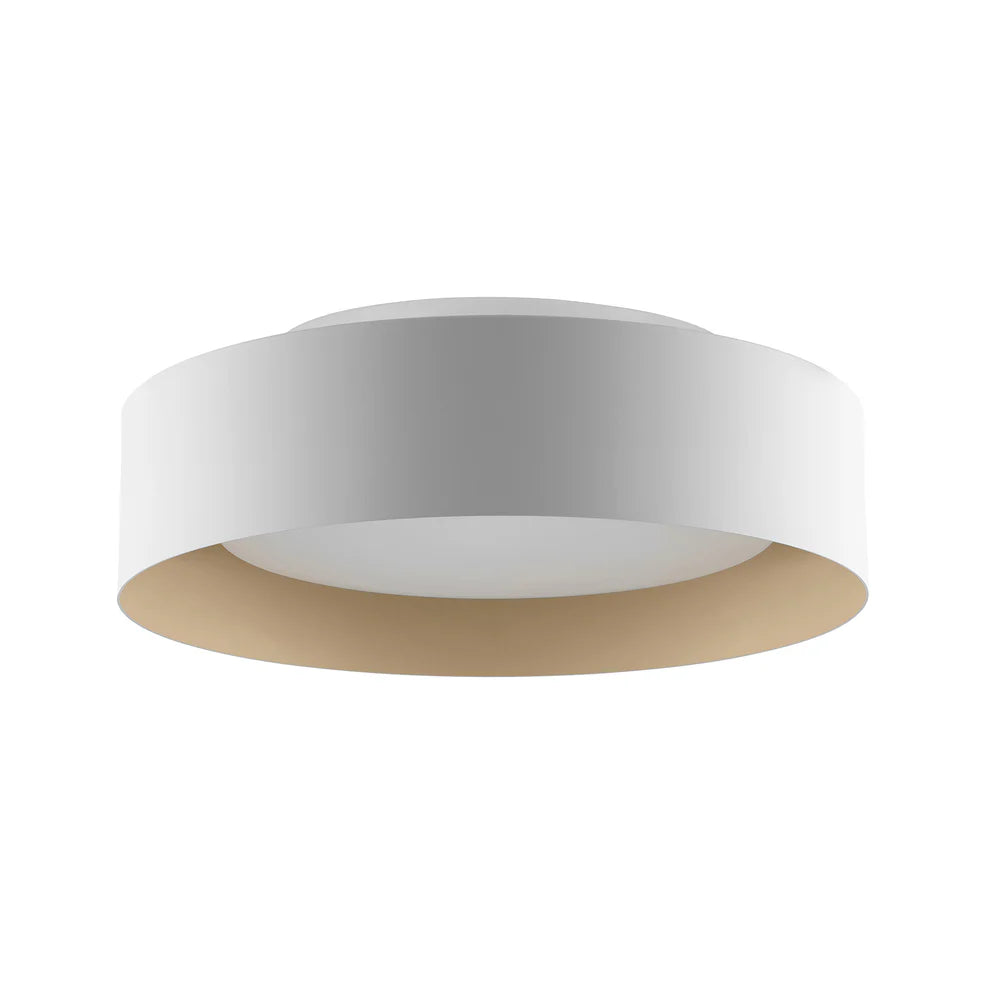 Carruthers 3 - Light 15.75" Simple Drum Semi flush Mount