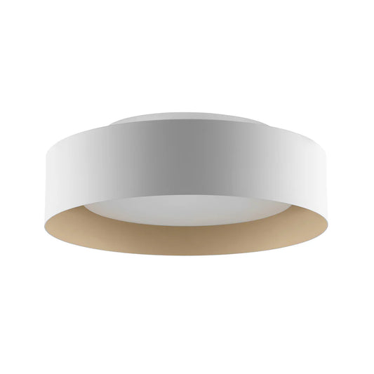 Carruthers 3 - Light 15.75" Simple Drum Semi flush Mount