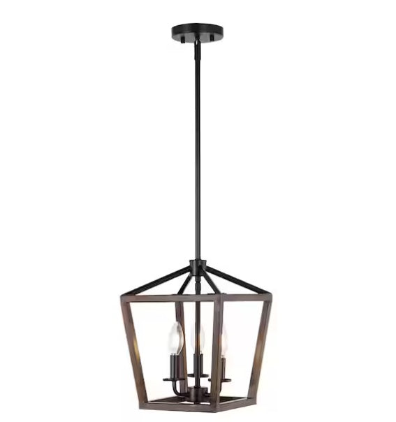 Jonathan Y 40" Minimalist Dimmable LED Linear Pendant Light Fixture