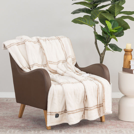Life Comfort - The Ultimate Throw Light Brown