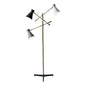 Adesso Lyle 71 in. Brass Floor Lamp