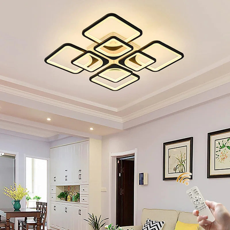 Suruchi Acrylic LED Flush Mount Light