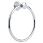 Lahara Wall Mount Round Closed Toilet Ring Bath Chrome