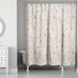 New Floral Single Shower Curtain