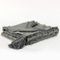 Hand Woven Throw Blanket - Grey