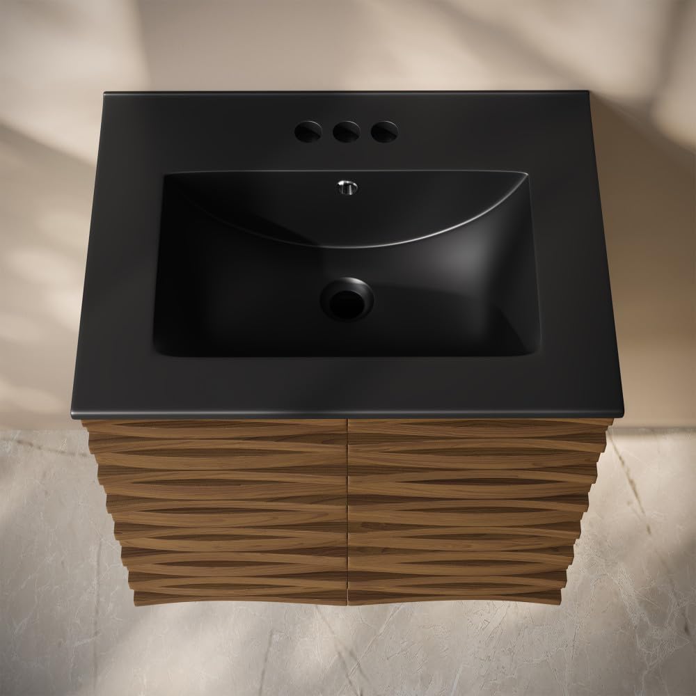 Judd 24" Wall Mounted Bathroom Vanity