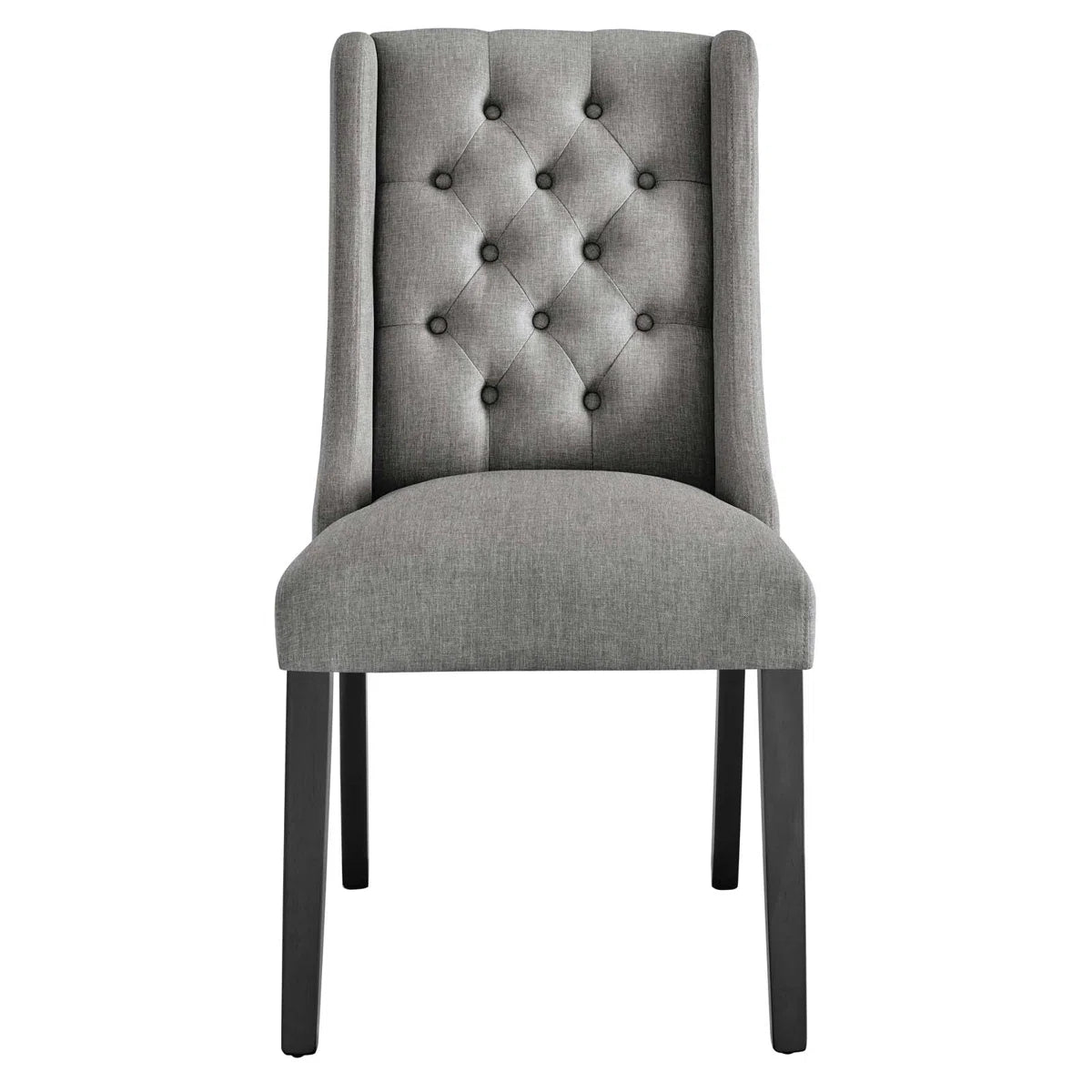 Baronet Upholstered Dining Chair Gray