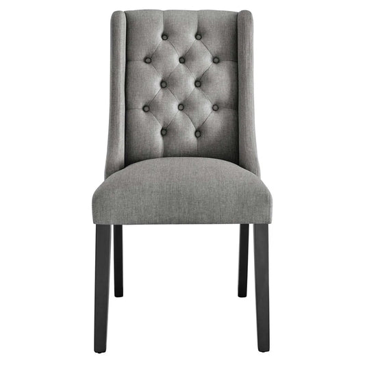 Baronet Upholstered Dining Chair Gray
