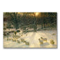“The Shortening Winter’s Day Is Near A Close” by Joseph Farquarst Wall Art