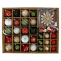 80 Shatter-Resistant Christmas Ornaments Set