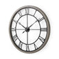 Mething Gray 31.5" Large Farmhouse Wall Clock 69348