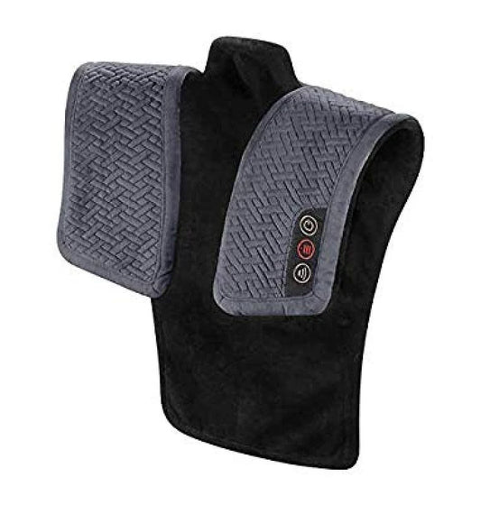 Homedics Heating Pad, Duel Intensity Vibrating Heated Neck & Shoulder Massage Wrap to Aid & Rejuvenate Sore and Tired Muscles