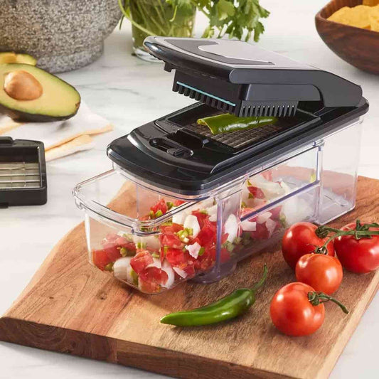 MiU Vegetable Chopper, Dicer, Slicer for Fruits, Veggies, Onions, Potatoes
