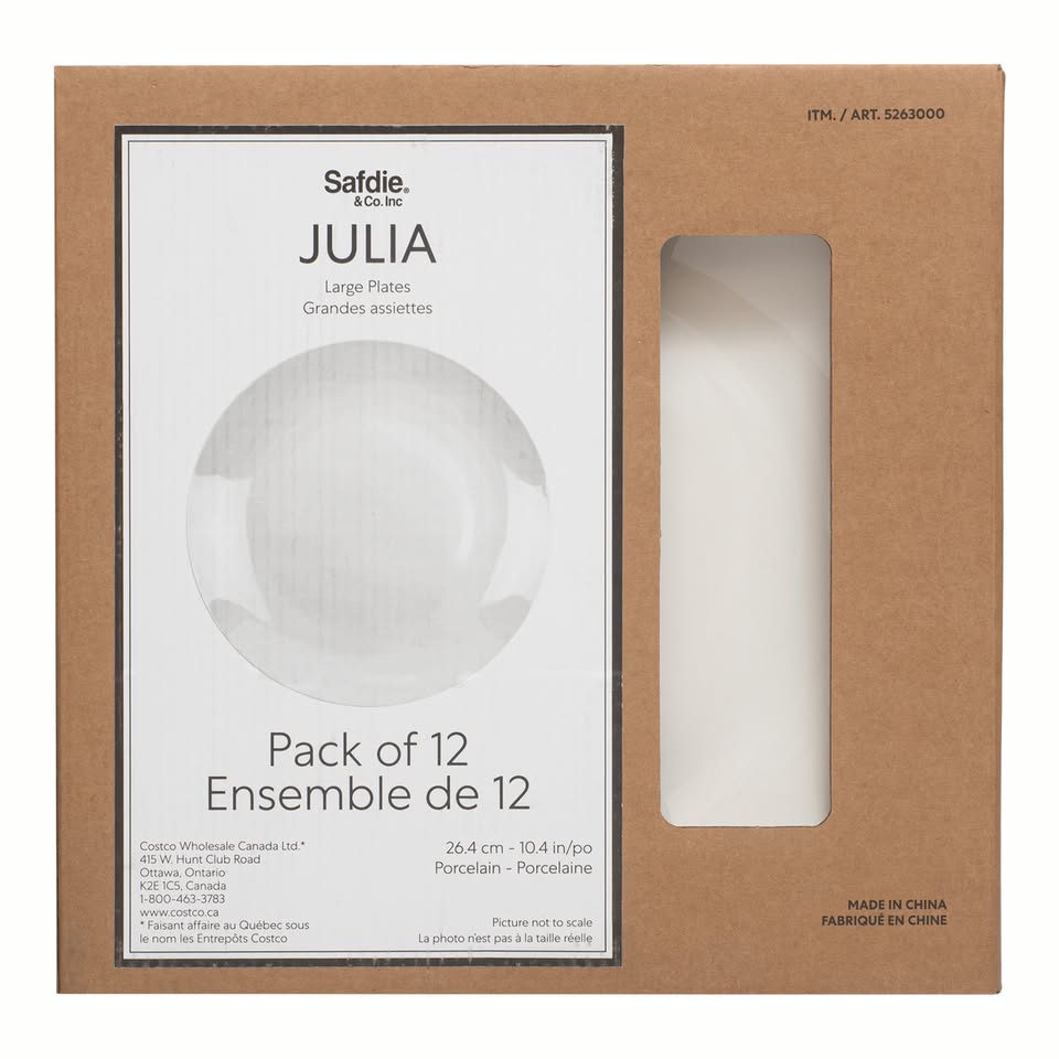 Safdie Julia Large Dinner Plates 10 Pack