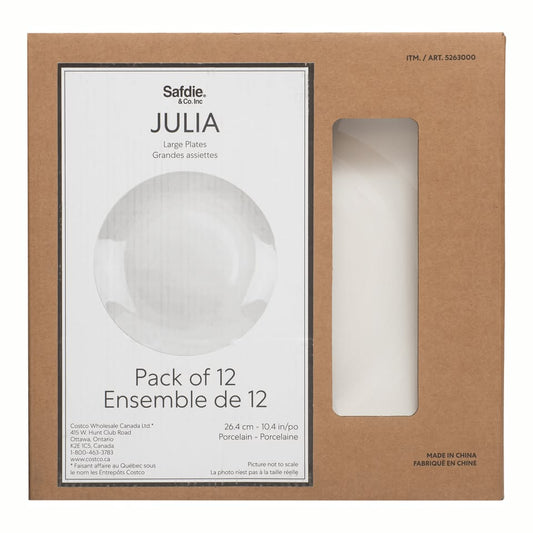 Safdie Julia Large Dinner Plates 10 Pack
