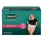 Depend Women's Underwear & Maximum Absorbency Extra Large 60