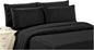 Ultra Soft Silky Twin/Single Deep Pocket Solid Rayon from Bamboo All Season 4 Pieces Sheet Set with 2 Pillowcases
