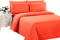Ultra Soft Silky Full/Double Deep Pocket Solid Rayon from Bamboo All Season 6 Pieces Sheet Set with 4 Pillowcases