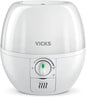 Vicks VUL500C 3-in-1 SleepyTime Ultrasonic Humidifier Diffuser Night-Light, Variable Output Control, Scent Pad Slots, Auto Shut-Off, 2.3L/0.6Gal