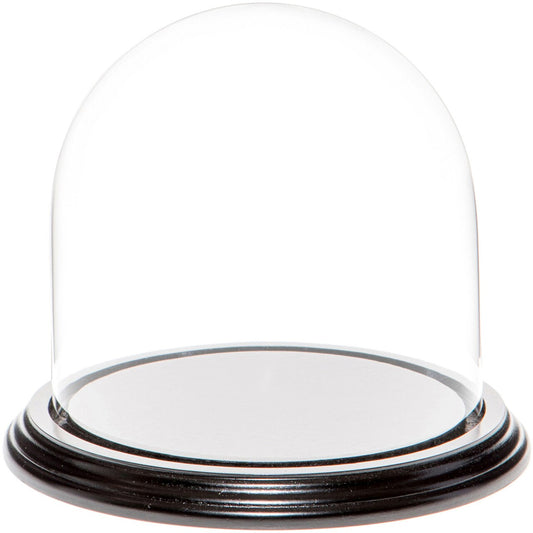 Plymor 5.5" x 5.5" Glass Display Dome Cloche