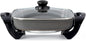 Kenmore Electric Skillet - Nonstick Frying Pan With Removable Glass Lid & Handles