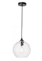 Cashel 1 Light 9.8 inch Black Pendant Ceiling Light