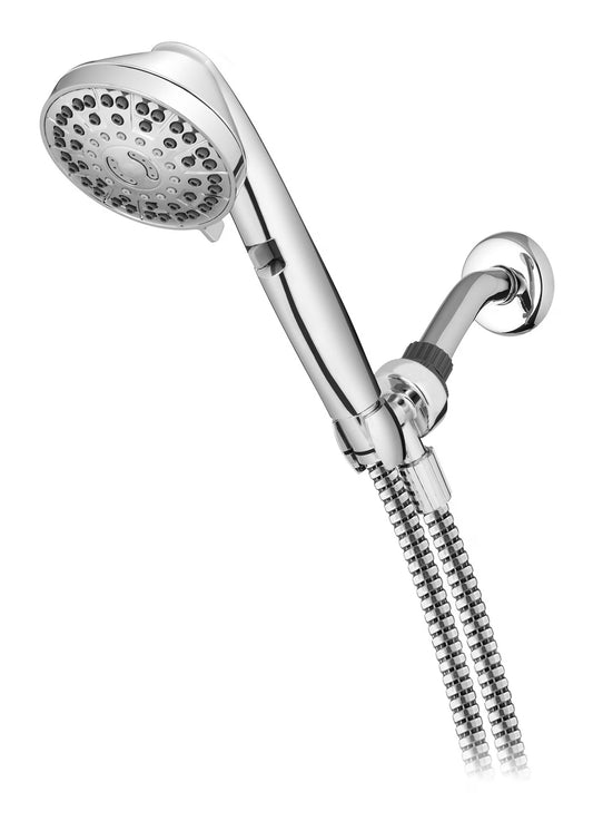 Waterpik Powerpulse 2X 7-Setting Massage Handheld Shower Head with Pause, Chrome