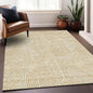 Addison Rugs Mayfield AMF917 Gold 8' x 10' Indoor Premium Machine Washable Rug, Silky Soft, Easy Clean
