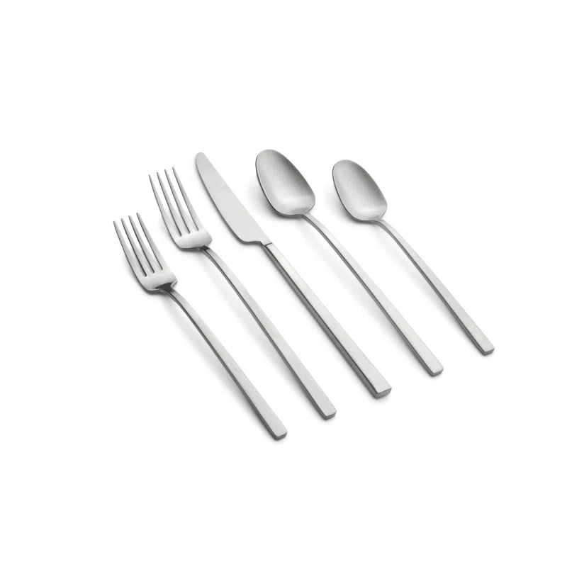 Demaris Satin 20 Piece Flatware Set