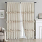 Polyester Room Darkening Curtain Pair 52x96 Camel