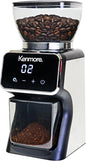 Kenmore Electric Conical Burr Coffee Grinder - Adjustable Grind Size for Espresso, French Press, Drip, Bean Mill, Digital Control, Spice Grinding, Coffee Grinders