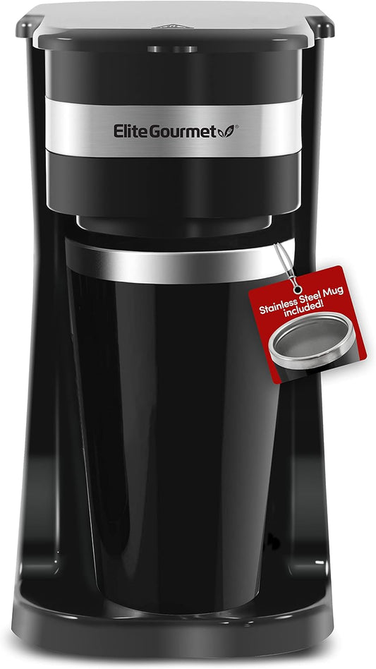 Elite Gourmet Single Cup Coffee Maker EHC114