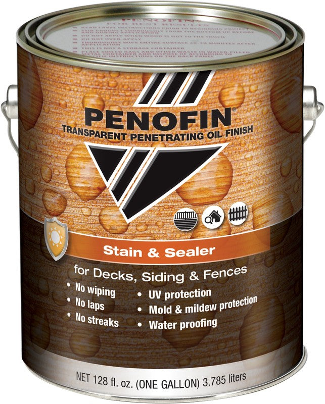 Penofin 292876 Transparent Penetrating Oil Finish Stain & Sealer44; Natural Cedar