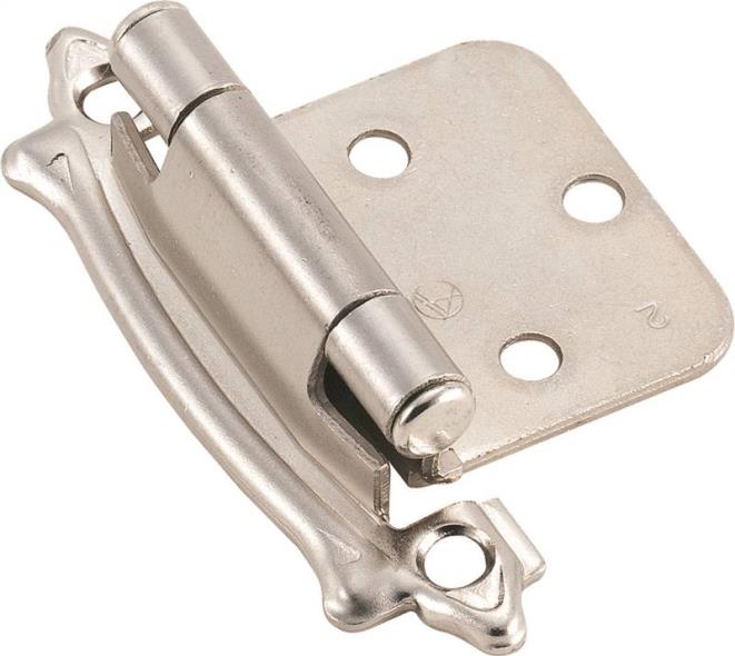 BP7328-G9 S/C Cabinet Hinge, 3/8 Inset