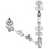Pfister 974-3750 Stem Extension Kit with Stem Extension, Sleeve Extension and Screw