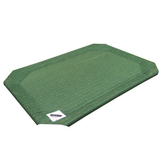 Coolaroo Replacement Cover, The Original Elevated Pet Bed by Coolaroo, Large, Brunswick Green