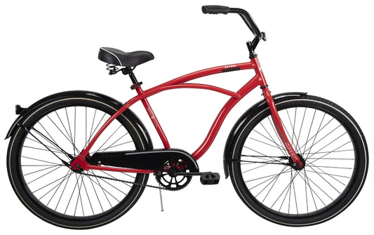 Cruiser Bike Steel Frame 26" Black/Blue/Red