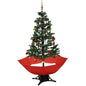FHF 67" Snowy Tree with Red Base