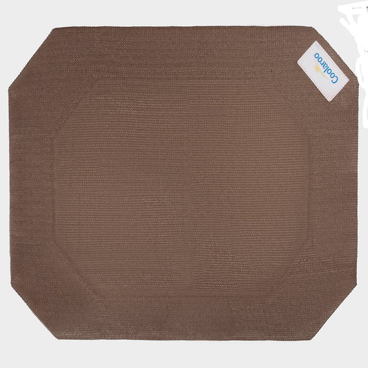Coolaroo Elevated Pet Bed Replacement Cover Large Nutmeg